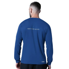 New York Giants MSX by Michael Strahan Forward Long-Sleeve T-Shirt Royal - NFL