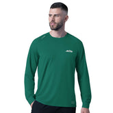 New York Jets MSX by Michael Strahan Forward Long-Sleeve T-Shirt Green - NFL