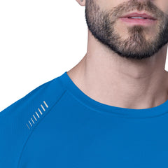 Detroit Lions MSX by Michael Strahan Forward Long-Sleeve T-Shirt Royal - NFL