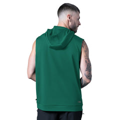 New York Jets MSX by Michael Strahan Tri-Blend Rebound Sleeveless Hoodie Green - NFL