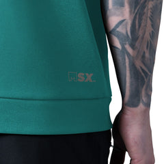Miami Dolphins MSX by Michael Strahan Tri-Blend Rebound Sleeveless Hoodie Aqua - NFL
