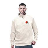 Cleveland Browns MSX by Michael Strahan Cross Training Half-Zip Pullover White - NFL