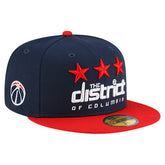 New Era - Washington Wizards Statement Edition Jersey Hook 59Fifty Fitted Hat - Navy