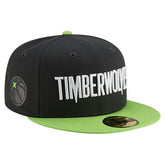 New Era - Minnesota Timberwolves Statement Edition Jersey Hook 59Fifty Fitted Hat - Charcoal