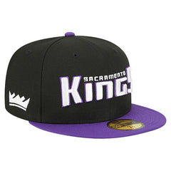 New Era - Sacramento Kings Statement Edition Jersey Hook 59Fifty Fitted Hat - Black