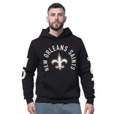 New Orleans Saints Starter Handoff Fleece Hoodie Sweatshirt Black - NFL