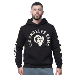 Los Angeles Rams Starter Handoff Fleece Hoodie Sweatshirt Black - NFL