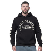 Seattle Seahawks Starter Handoff Fleece Hoodie Sweatshirt Black - NFL