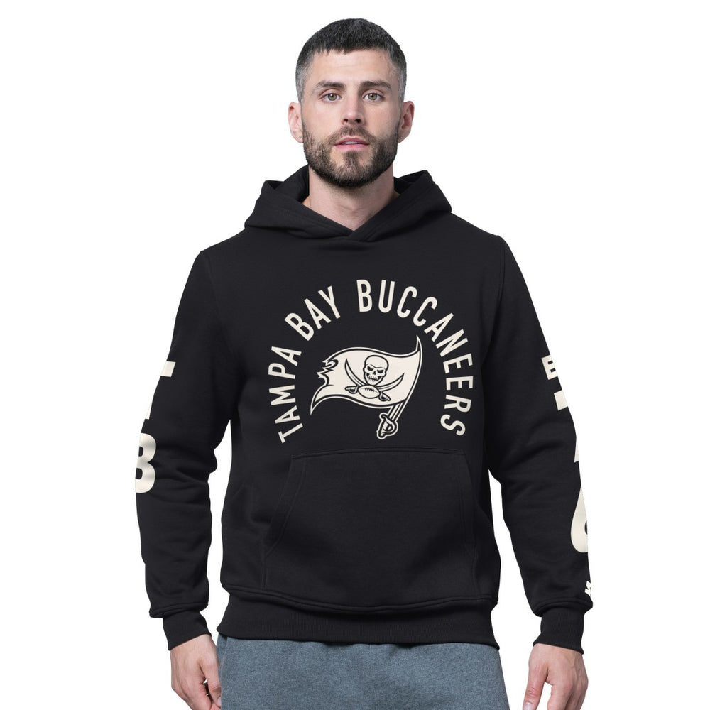 Tampa Bay Buccaneers Starter Handoff Fleece Hoodie Sweatshirt Black - NFL