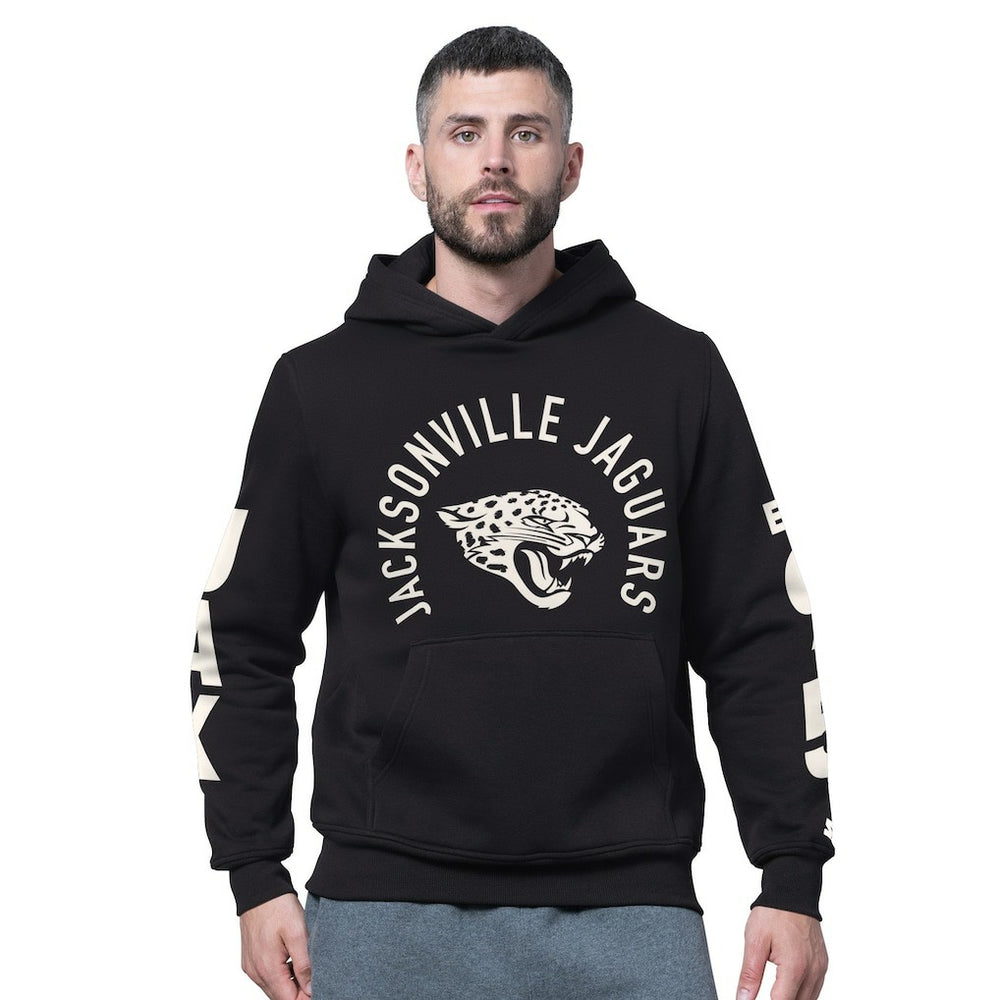 Jacksonville Jaguars Starter Handoff Fleece Hoodie Sweatshirt Black - NFL