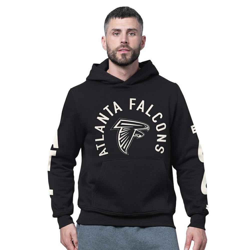 Atlanta Falcons Starter Handoff Fleece Hoodie Sweatshirt Black - NFL