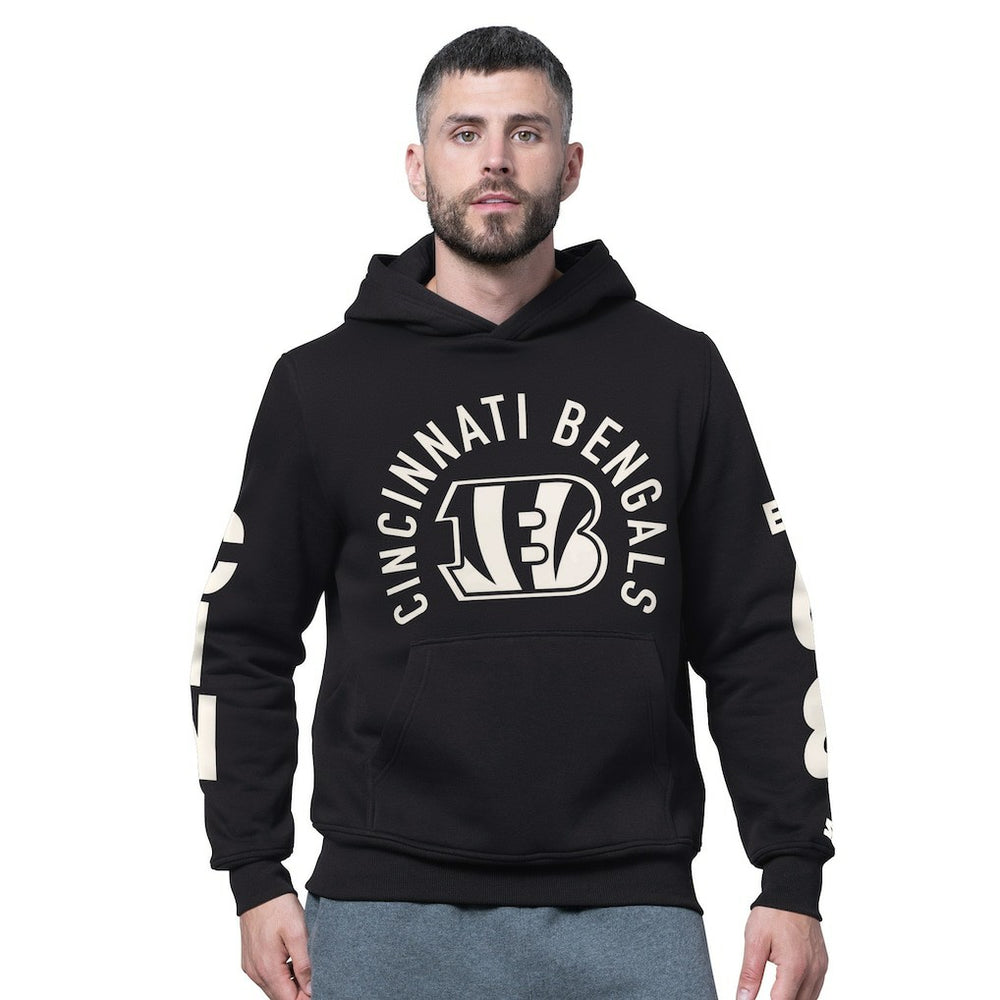 Cincinnati Bengals Starter Handoff Fleece Hoodie Sweatshirt Black - NFL
