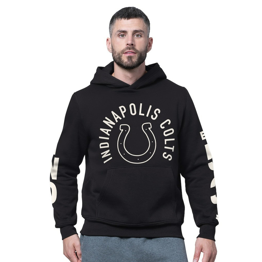 Indianapolis Colts Starter Handoff Fleece Hoodie Sweatshirt Black - NFL