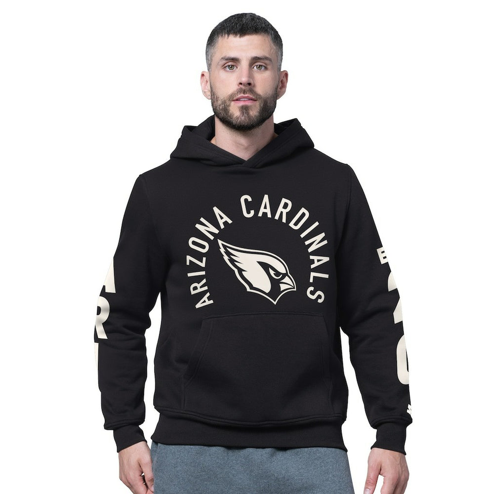 Arizona Cardinals Starter Handoff Fleece Hoodie Sweatshirt Black - NFL