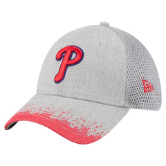Philadelphia Phillies New Era Visor Paint Splatter 39THIRTY Flex Hat discount