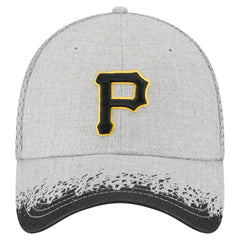 Pittsburgh Pirates New Era Visor Paint Splatter 39THIRTY Flex Hat discount