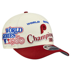 Philadelphia Phillies New Era World Series 9FORTY M-Crown A-Frame Adjustable Hat On Sale
