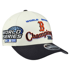 Boston Red Sox New Era World Series 9FORTY M-Crown A-Frame Adjustable Hat Lifestyle