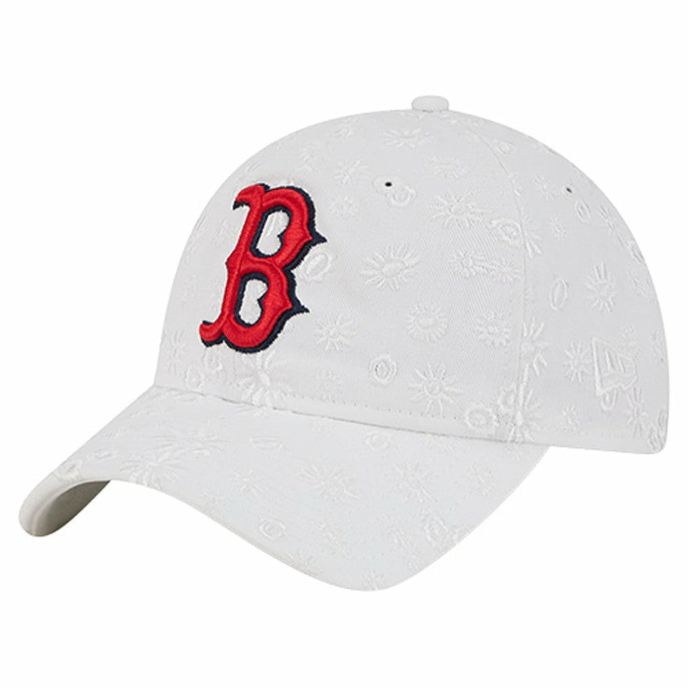 Boston Red Sox New Era Women's Floral Mesh 9TWENTY Adjustable Hat for sale