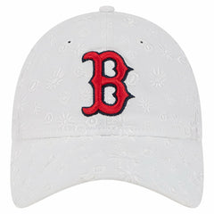 Boston Red Sox New Era Women's Floral Mesh 9TWENTY Adjustable Hat for sale
