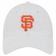 San Francisco Giants New Era Women's Floral Mesh 9TWENTY Adjustable Hat On Sale