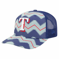 Texas Rangers New Era Aztec Denim 9SEVENTY Adjustable Hat Near Me