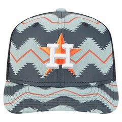 Houston Astros New Era Aztec Denim 9SEVENTY Adjustable Hat for sale