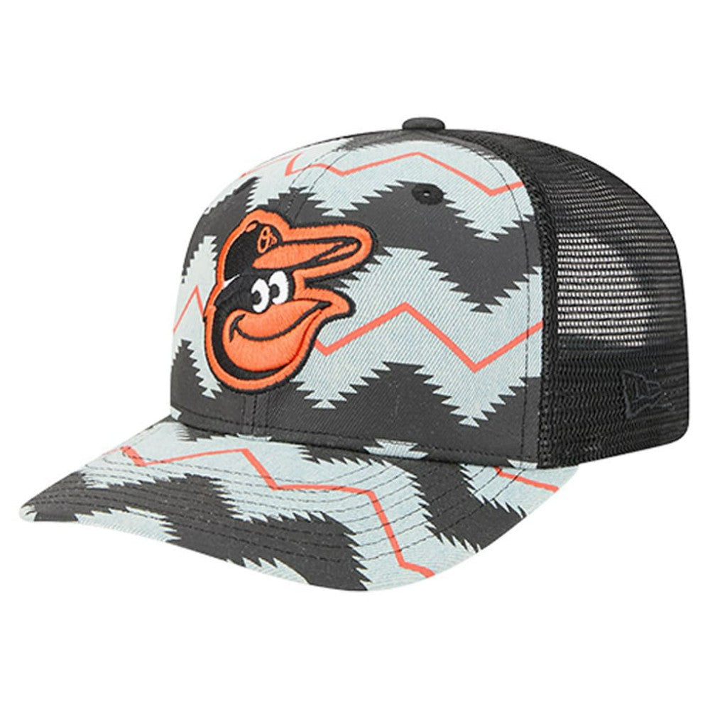 Baltimore Orioles New Era Aztec Denim 9SEVENTY Adjustable Hat Online