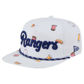 Texas Rangers New Era Team Cheer Rope 19TWENTY Adjustable Hat Lifestyle