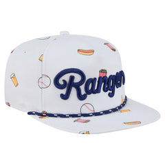 Texas Rangers New Era Team Cheer Rope 19TWENTY Adjustable Hat Lifestyle