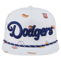 Los Angeles Dodgers New Era Team Cheer Rope 19TWENTY Adjustable Hat discount