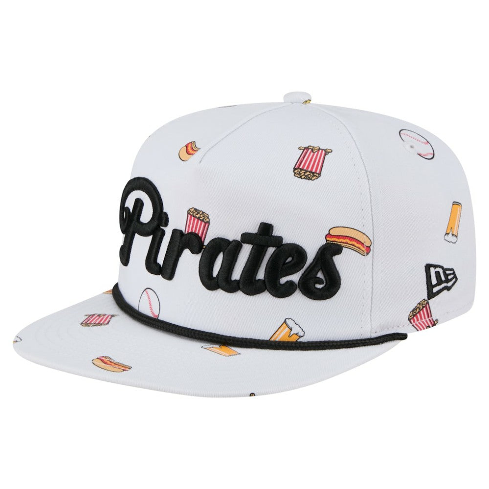 Pittsburgh Pirates New Era Team Cheer Rope 19TWENTY Adjustable Hat Sale