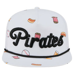 Pittsburgh Pirates New Era Team Cheer Rope 19TWENTY Adjustable Hat Sale