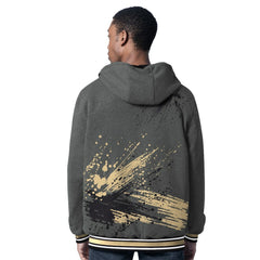 New Orleans Saints G-III Sports by Carl Banks Dual Threat Reversable Full-Zip Hooded Jacket Black/Charcoal - NFL