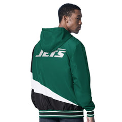 New York Jets G-III Sports by Carl Banks Dual Threat Reversable Full-Zip Hooded Jacket Green/Charcoal - NFL