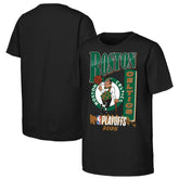 NBA - Boston Celtics Youth 2025 NBA Playoffs Hype T-Shirt - Black