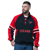 Houston Texans Starter Prospect Half-Zip Pullover Navy - NFL