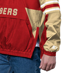 San Francisco 49ers Starter Prospect Half-Zip Pullover Scarlet - NFL