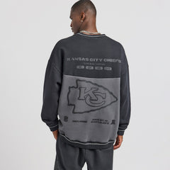 Kansas City Chiefs Off Season x NFL Unisex Fleece Sweatshirt Black - NFL
