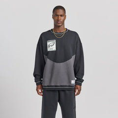 Philadelphia Eagles Off Season x NFL Unisex Fleece Sweatshirt Black - NFL