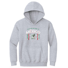 Mexico National Team 500 Level Youth 1923 Pullover Hoodie - Gray