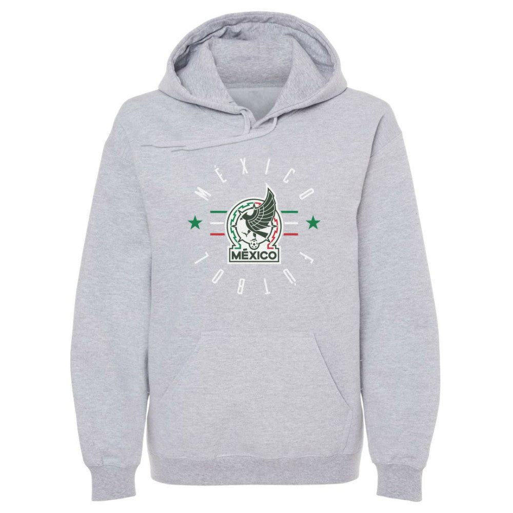 Mexico National Team 500 Level Futbol Pullover Hoodie - Gray