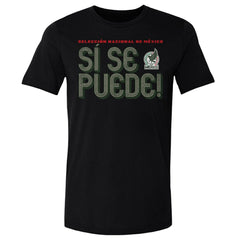 Mexico National Team 500 Level Si Se Puede Inline Bold T-Shirts - Black