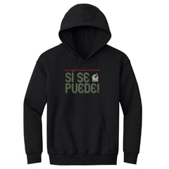Mexico National Team 500 Level Youth Si Se Puede Inline Bold Pullover Hoodie - Black