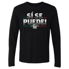 Mexico National Team 500 Level Si Se Puede Long Sleeve T-Shirts - Black