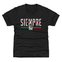 Mexico National Team 500 Level Youth Siempre Contigo T-Shirts - Black