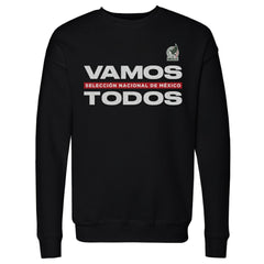 Mexico National Team 500 Level Vamos Todos Crewneck Sweatshirt - Black