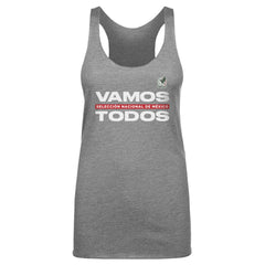 Mexico National Team 500 Level Women's Vamos Todos Tri-Blend Tank Top - Gray