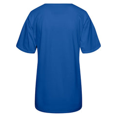 Dallas Cowboys Cheerleaders Women's Sweetheart Boots T-Shirt Royal - NFL