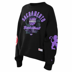 New Era - Sacramento Kings Women's 2025/26 City Edition Sweatshirt - Black